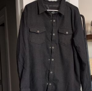 Prana Men's Dark Gray Shirt Jacket